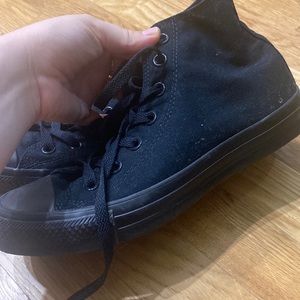 Converse Chuck Taylor All Stars in All Black